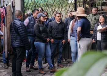 Evalúa Gobierno de San Andrés Cholula zonas afectadas por las intensas lluvias