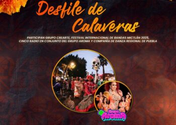 Invitan IMACP y Crearte al 14° Desfile de Calaveras en la capital poblana