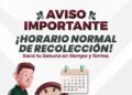 Informa Gobierno de Pepe Chedraui servicio normal de recolección durante jueves y viernes santo